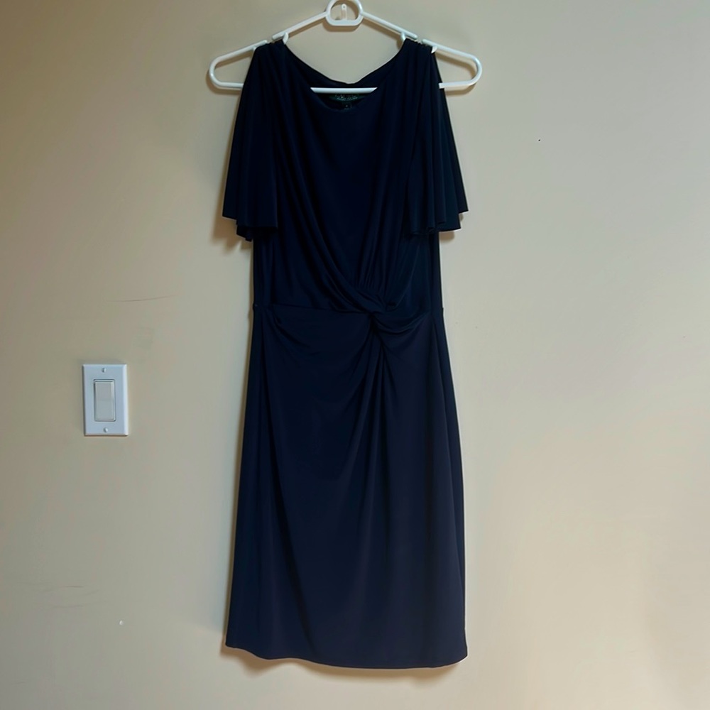 Ralph Lauren, navy blue dress, size 4